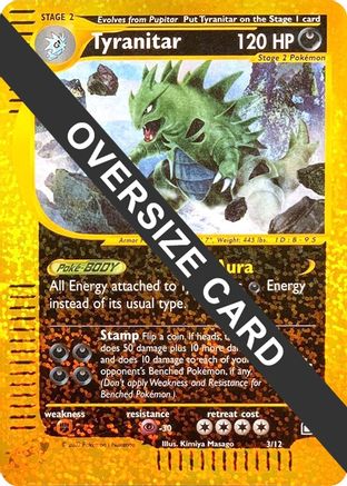 Tyranitar - 3/12 3 - Reverse Holofoil