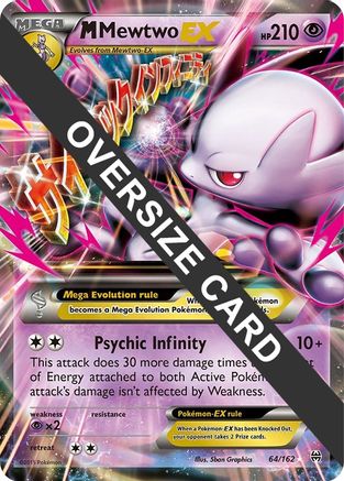 M Mewtwo EX - 64/162 64 -