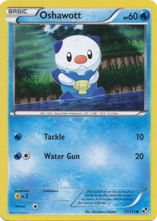 Oshawott - 27/114 (Cosmos Holo) 27 - Holofoil