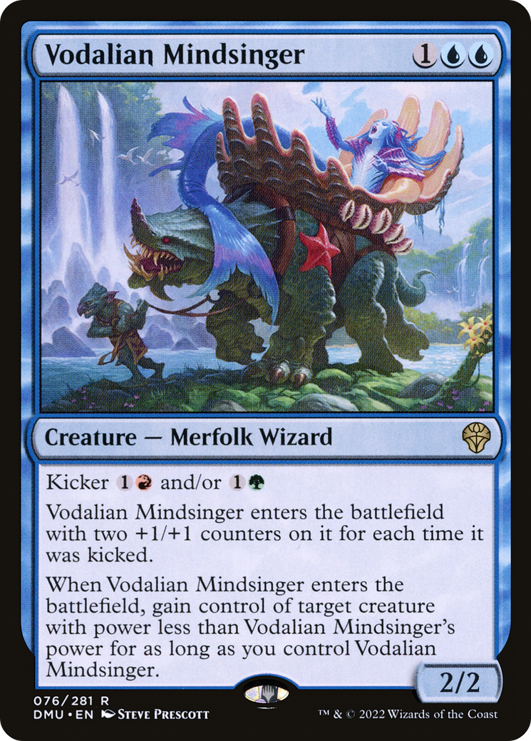 Vodalian Mindsinger (DMU-076) -  Foil