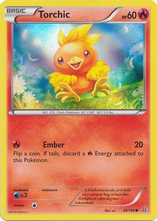 Torchic - 25/160 (Sheen Holo) 25 - Holofoil