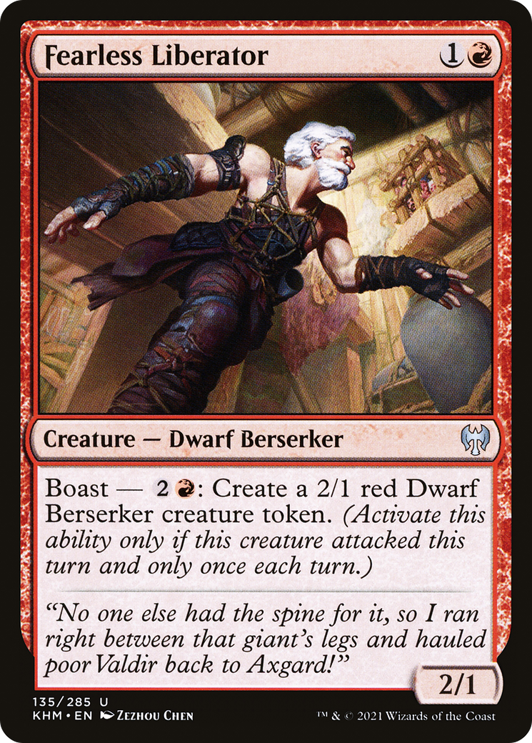 Fearless Liberator (KHM-135) -  Foil