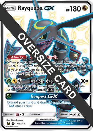 Rayquaza GX - 177a/168 177a - Holofoil