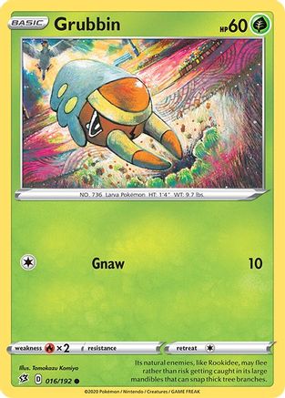 Grubbin 16/192 - Reverse Holofoil