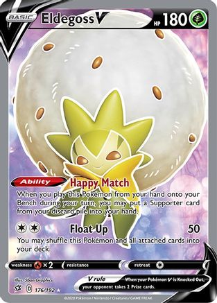 Eldegoss V (Full Art) 176/192 - Holofoil