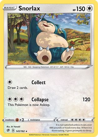 Snorlax 141/192 -