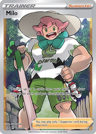 Milo (Full Art) 190/192 - Holofoil