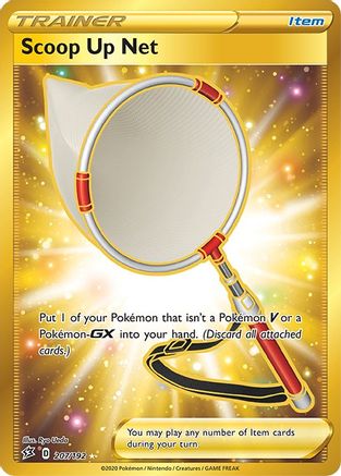 Scoop Up Net (Secret) 207/192 - Holofoil