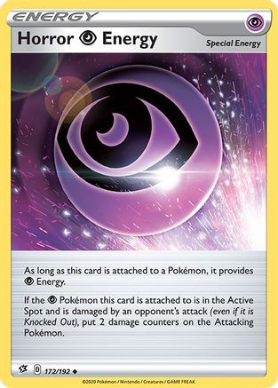 Horror P Energy 172/192 - Reverse Holofoil