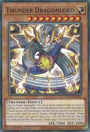 Thunder Dragonlord (ETCO-EN025) - Eternity Code 1st Edition