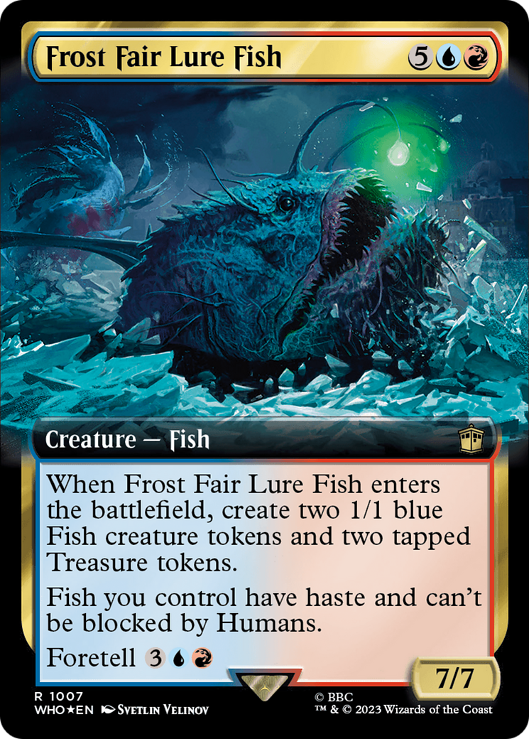 Frost Fair Lure Fish (WHO-1007) - : (Extended Art) Foil