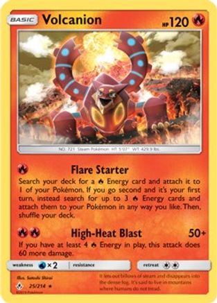 Volcanion - 25/214 25 -