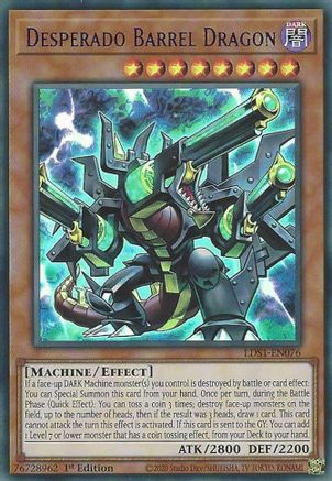 Desperado Barrel Dragon (Purple) (LDS1-EN076) - Legendary Duelists: Season 1 1st Edition