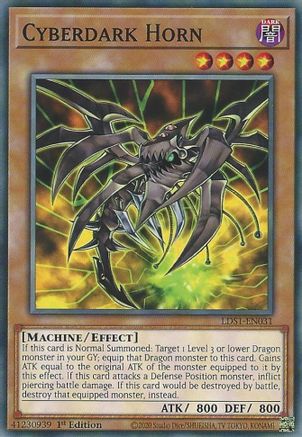 Cyberdark Horn (LDS1-EN031) - Legendary Duelists: Season 1 1st Edition