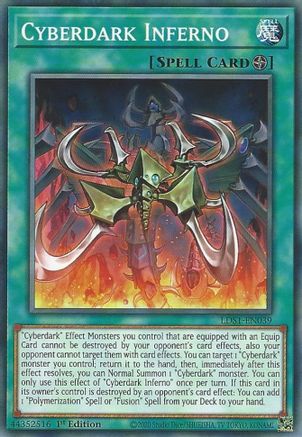 Cyberdark Inferno (LDS1-EN039) - Legendary Duelists: Season 1 1st Edition