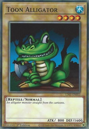 Toon Alligator (LDS1-EN052) - Legendary Duelists: Season 1 1st Edition