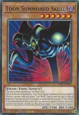 Toon Summoned Skull (LDS1-EN055) - Legendary Duelists: Season 1 1st Edition