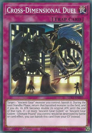 Cross-Dimensional Duel (LDS1-EN091) - Legendary Duelists: Season 1 1st Edition