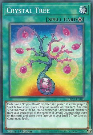 Crystal Tree (LDS1-EN108) - Legendary Duelists: Season 1 1st Edition