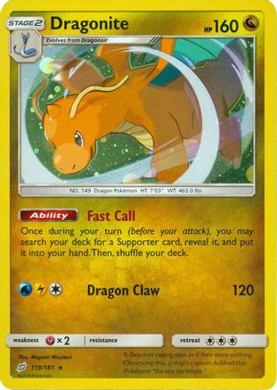 Dragonite - 119/181 (Cosmos Holo) 119 - Holofoil