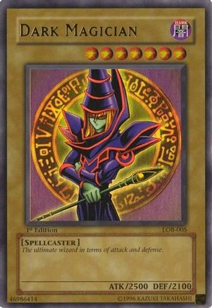 Dark Magician (LOB-005) - The Legend of Blue Eyes White Dragon 1st Edition