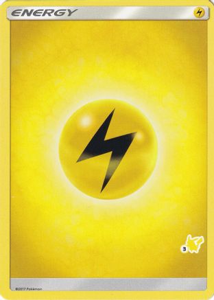 Lightning Energy (#3 Pikachu Stamped) -