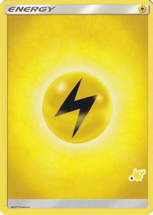 Lightning Energy (#4 Pikachu Stamped) -