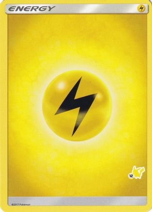 Lightning Energy (#12 Pikachu Stamped) -