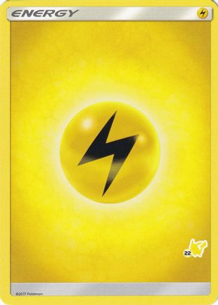 Lightning Energy (#22 Pikachu Stamped) -