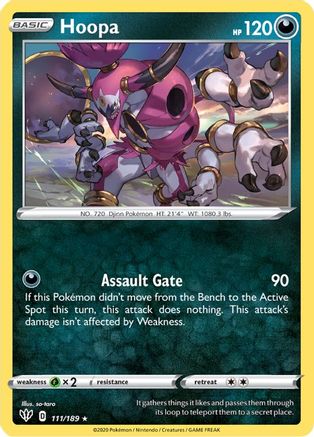 Hoopa 111/189 - Reverse Holofoil