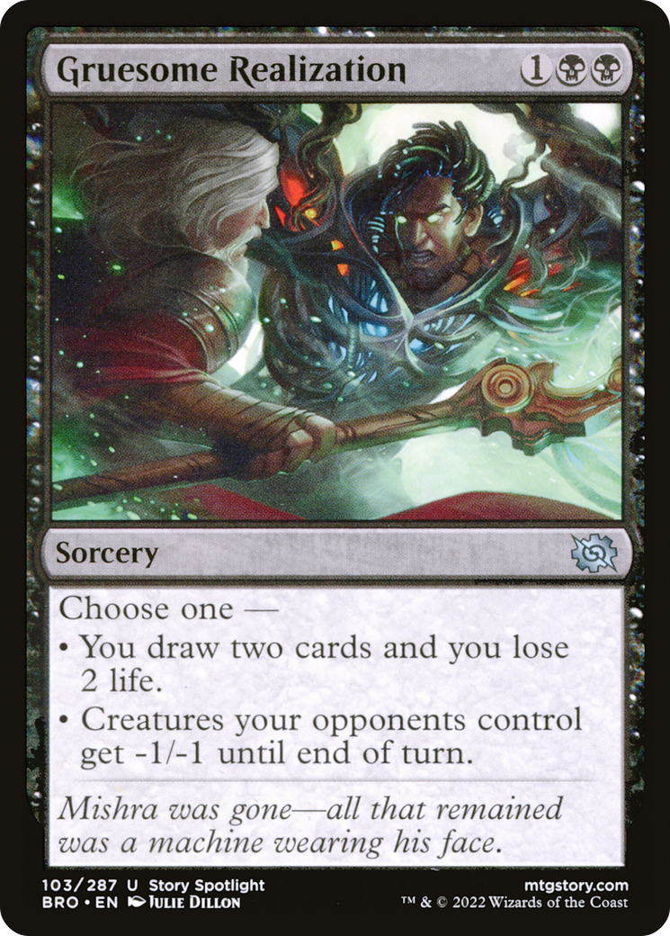 Gruesome Realization (BRO-103) -  Foil