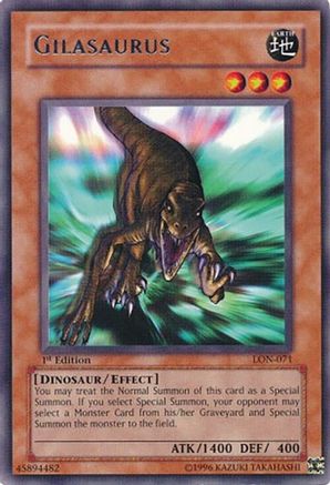 Gilasaurus (LON-071) - Labyrinth of Nightmare Unlimited