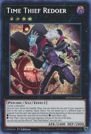 Time Thief Redoer (MP20-EN040) - 2020 Tin of Lost Memories 1st Edition