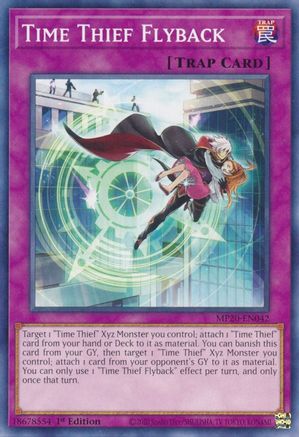 Time Thief Flyback (MP20-EN042) - 2020 Tin of Lost Memories 1st Edition