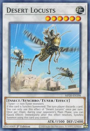 Desert Locusts (MP20-EN198) - 2020 Tin of Lost Memories 1st Edition