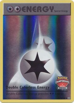 Double Colorless Energy - 90/108 (Oceania Championships) 90 - Reverse Holofoil