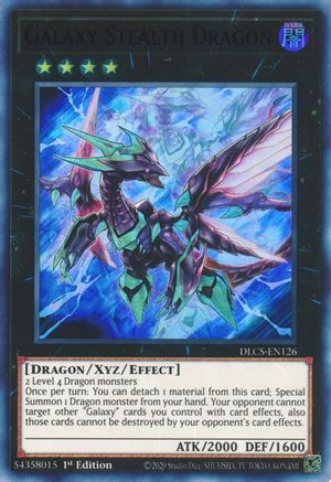 Galaxy Stealth Dragon (Purple) (DLCS-EN126) - Dragons of Legend: The Complete Series 1st Edition