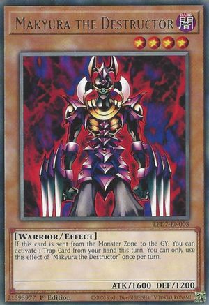 Makyura the Destructor (LED7-EN008) - Legendary Duelists: Rage of Ra 1st Edition