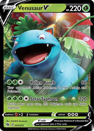 Venusaur V 1/73 - Holofoil