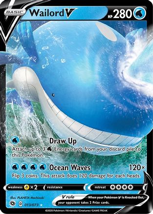 Wailord V 13/73 - Holofoil