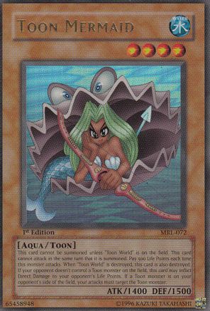 Toon Mermaid (MRL-072) - Magic Ruler 1st Edition