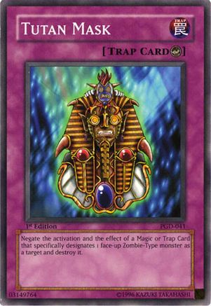 Tutan Mask (PGD-041) - Pharaonic Guardian 1st Edition