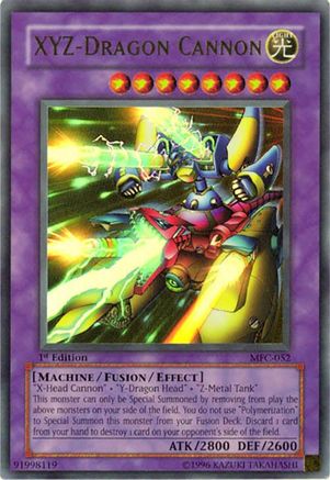 XYZ-Dragon Cannon (MFC-052) - Magician's Force Unlimited