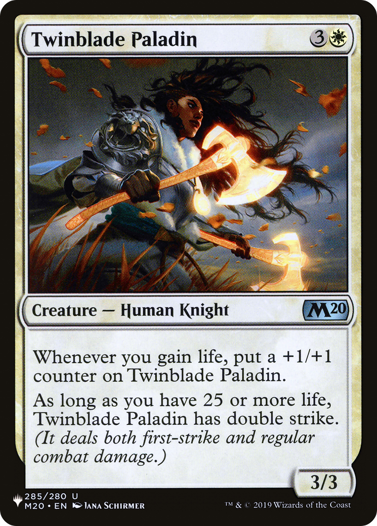 Twinblade Paladin (LIST-M20-285) -