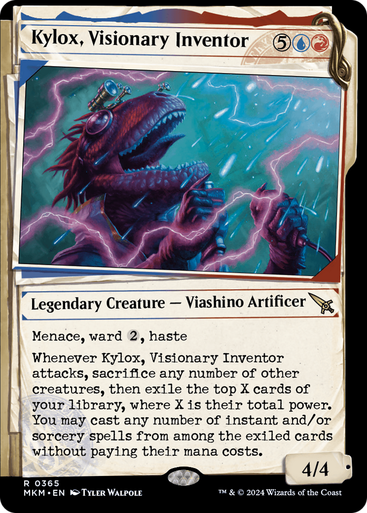 Kylox, Visionary Inventor (MKM-365) - : (Showcase) Foil