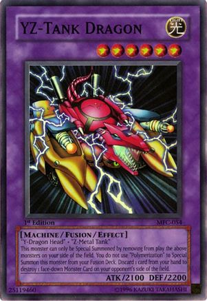 YZ-Tank Dragon (MFC-054) - Magician's Force 1st Edition