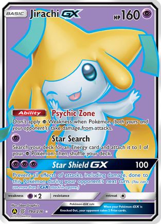 Jirachi GX - 79a/236 79a/236 - Holofoil