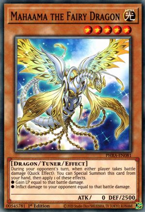 Mahaama the Fairy Dragon (PHRA-EN081) - Phantom Rage 1st Edition