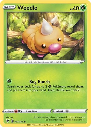 Weedle 1/185 -