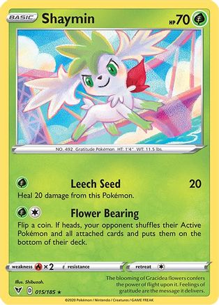 Shaymin 15/185 - Holofoil